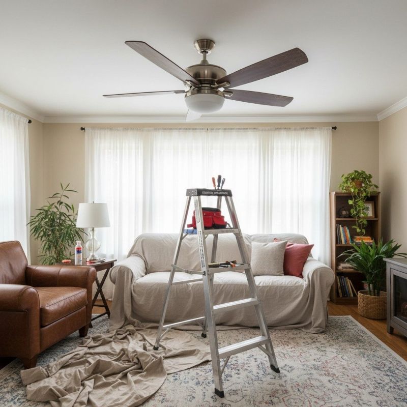 Ceiling Fan Cleaning